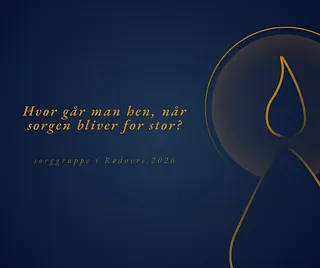 Mørkeblåt billede med grafik af blafrende lys